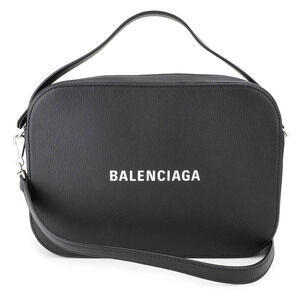 Balenciaga Everyday Camera Bag black leather